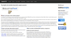 Desktop Screenshot of boletophp.com.br